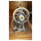 Wheller and Wilson Sewing Machine D-9 With Sew Table.
