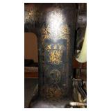 Wheller and Wilson Sewing Machine D-9 With Sew Table.