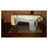 Sears Kenmore Sewing Machine With Chair and Stand.