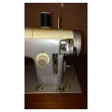 Sears Kenmore Sewing Machine With Chair and Stand.