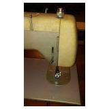 Sears Kenmore Sewing Machine With Chair and Stand.