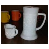 Imperial, Anchor Hocking , Milk Glass Mug, Federal Glass