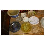 Lead Crystal, Misc. China Glass Plates and More.