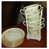 Eggshell Georgian Homer Laughlin China Set.