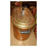 Antique Copper Boiler Wash Tub