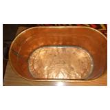 Antique Copper Boiler Wash Tub