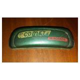 Vintage Comet M. Hohner Harmonica With Case.