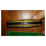 Vintage Comet M. Hohner Harmonica With Case.