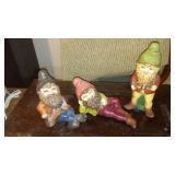 Vintage Ceramic Gnomes (3).