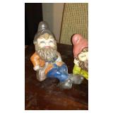 Vintage Ceramic Gnomes (3).