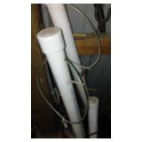 Shepherds Hooks and Bird Feed.