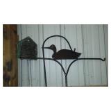 Shepherds Hooks and Bird Feed.