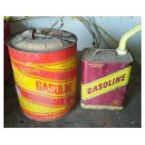 Metal Gas cans (2).
