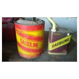Metal Gas cans (2).