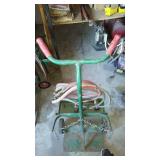 Harper Trucks Welding Oxygen Tank Cart With Hoses.