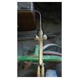 Harper Trucks Welding Oxygen Tank Cart With Hoses.