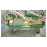 Harper Trucks Welding Oxygen Tank Cart With Hoses.