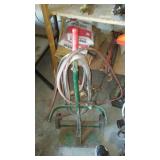 Harper Trucks Welding Oxygen Tank Cart With Hoses.