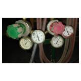 Harper Trucks Welding Oxygen Tank Cart With Hoses.