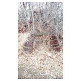 Disc Plow. appears trailer tongue is twisted