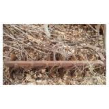 Disc Plow. appears trailer tongue is twisted