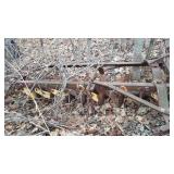 Disc Plow. appears trailer tongue is twisted