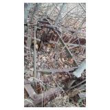 Disc Plow. appears trailer tongue is twisted