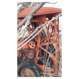 Allis Chalmers Small Round Bailer.