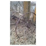 Hay Rake with 48 in. Wheels