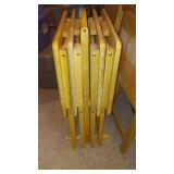 Wood TV Trays (8)