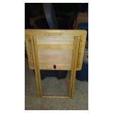 Wood TV Trays (8)