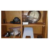 Office Lot, Desk, Chairs (2), File Cabinets (2 and 4 drawer)