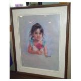 Signed artist Print Rosita.