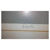 Signed artist Print Rosita.