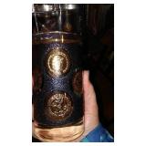 Mid Century Vintage Libbey Gold Coin Glasses