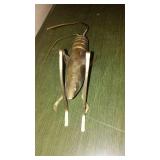 Brass Grasshopper 5inx 2 in.