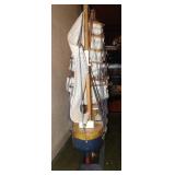 Wooden Model Pamin Sailing Ship