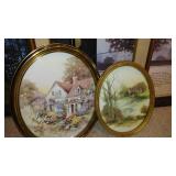 Vintage Art and Folding Photo Divider.