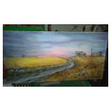 Vintage Art and Folding Photo Divider.