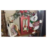 Mid-Century Shelving(2) with Contents.