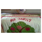 Eagle Quater holder, Picture Blanket and Step Stool.