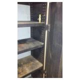 Vintage Metal 2 door Cabinet.