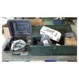 Craftsman Sawmill 71/4 in. Circular Saw, Roto Zip Drywall Cutter, And Toolbox