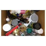 Spray Paint, caulking and more.