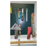 Wall of tool variety.