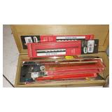 Millers Falls Miter box, hand saw variety and more