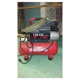 Craftsman Air Compressor with Airworks Portable Air tank.