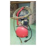 Craftsman Air Compressor with Airworks Portable Air tank.