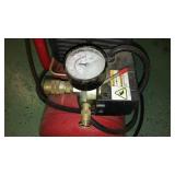 Craftsman Air Compressor with Airworks Portable Air tank.