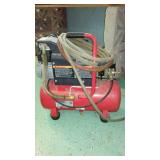 Craftsman Air Compressor with Airworks Portable Air tank.